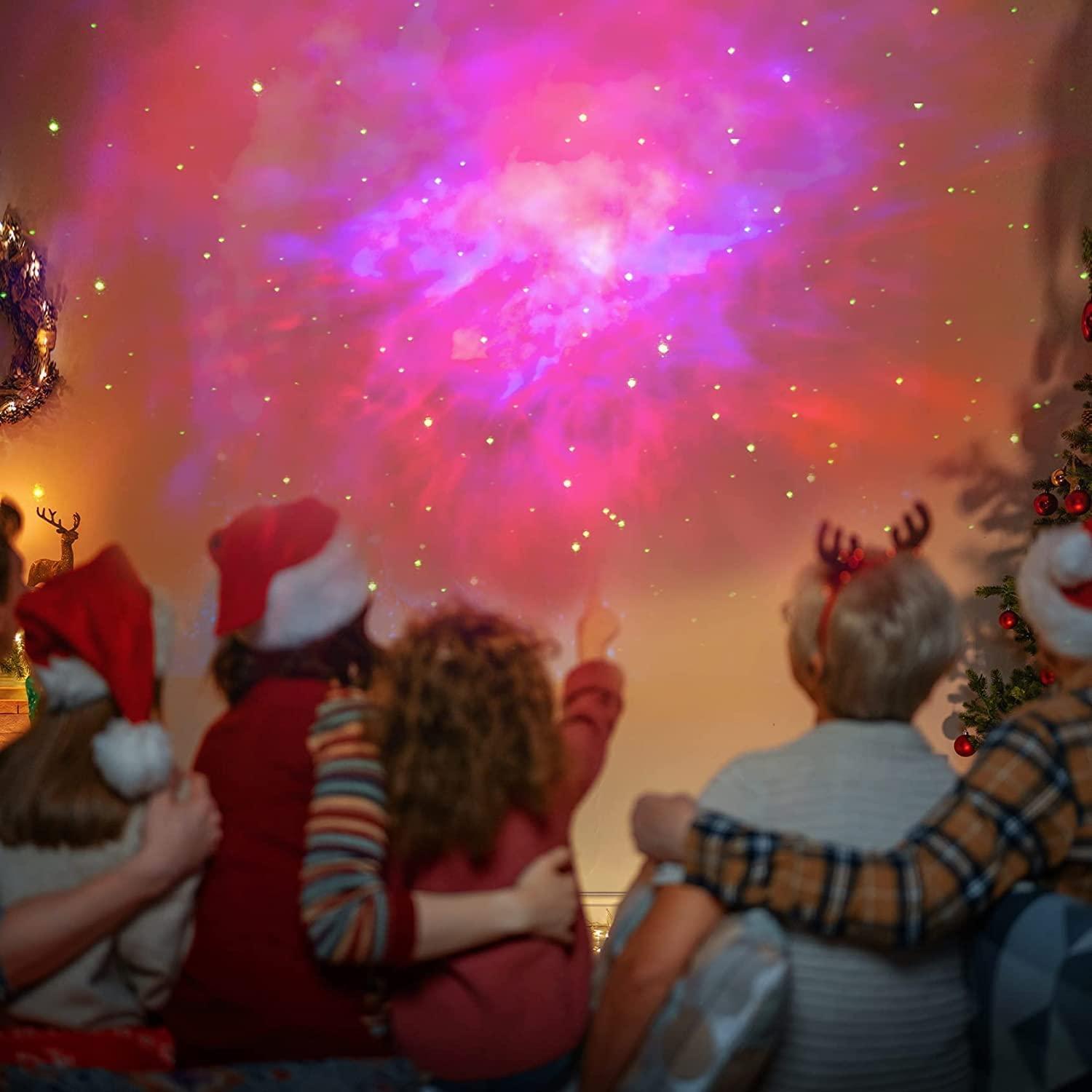 🌌 Astronaut Galaxy Projector – 360° Rotating Head with Remote Control