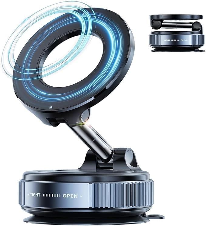 📱 Vacuum Suction Magnetic Bracket – Hands-Free Mobile Holder