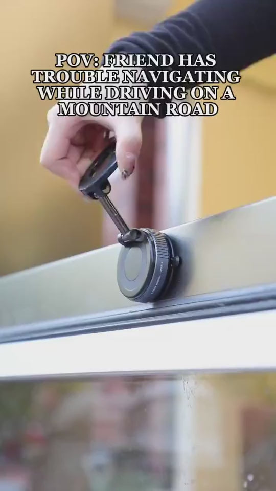 📱 Vacuum Suction Magnetic Bracket – Hands-Free Mobile Holder